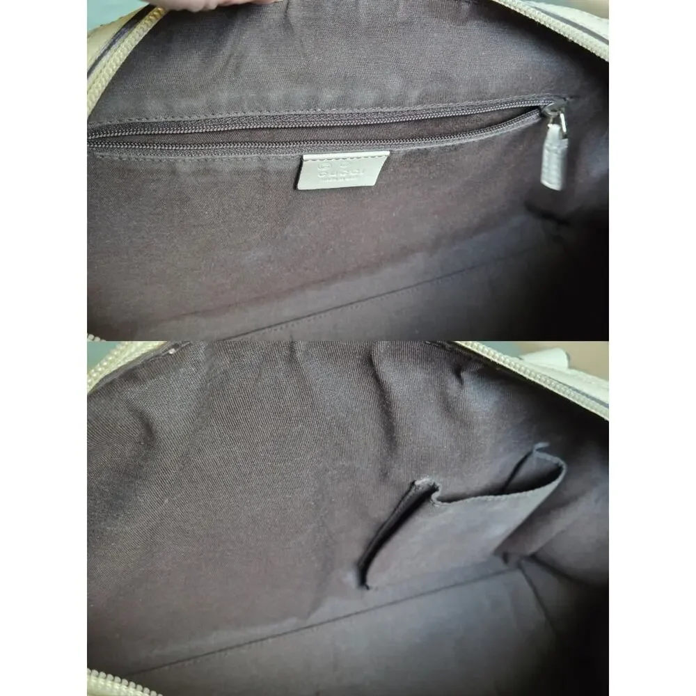 Gucci Signature GG Embossed Boston Shoulder Bag